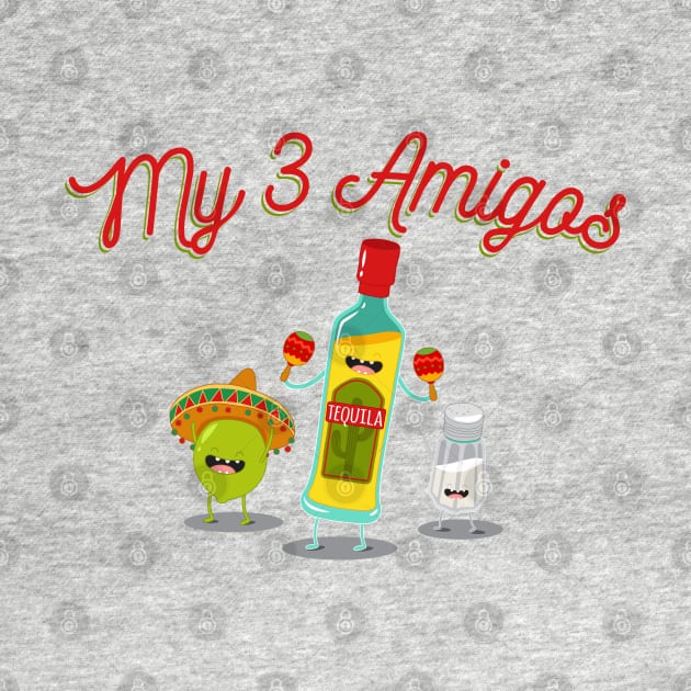 My 3 Amigos by Alema Art